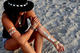 Flash tattoo — самый яркий аксессуар для пляжа