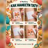 переводная татуировка мягкие коты