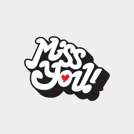 переводная татуировка miss you